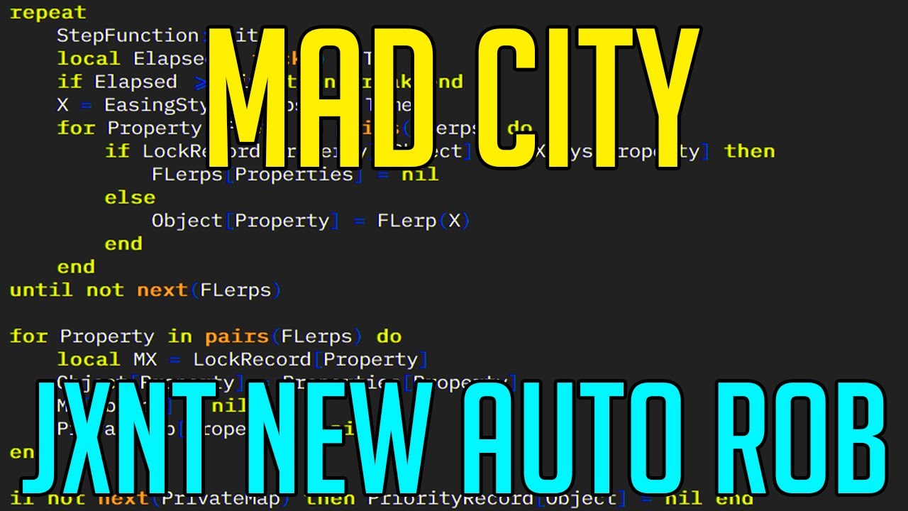 mad city hack script